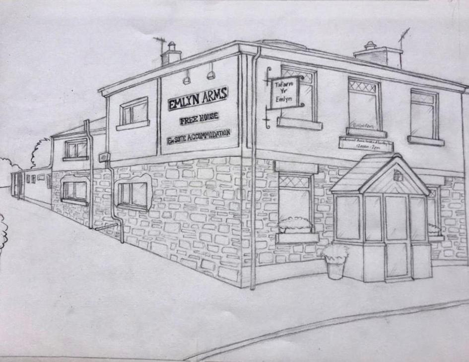 Llanarthney Emlyn Arms B&B 외부 사진